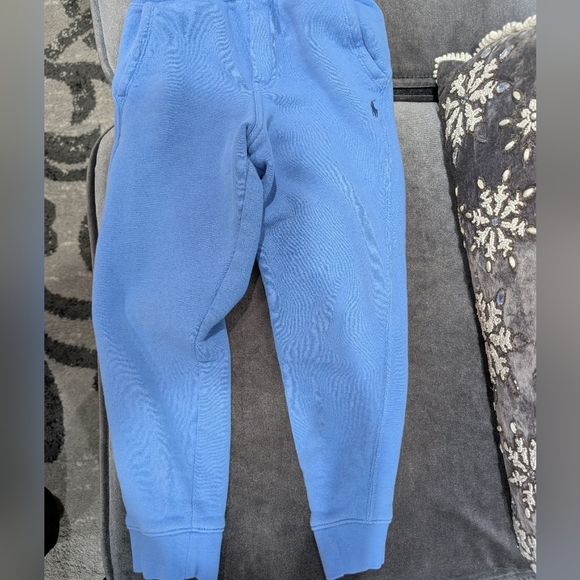 Little Boys polo Rl fleece pants size 7 - Picture 1 of 3